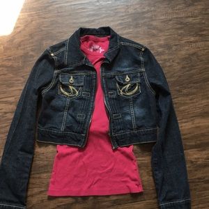 Dark denim jacket